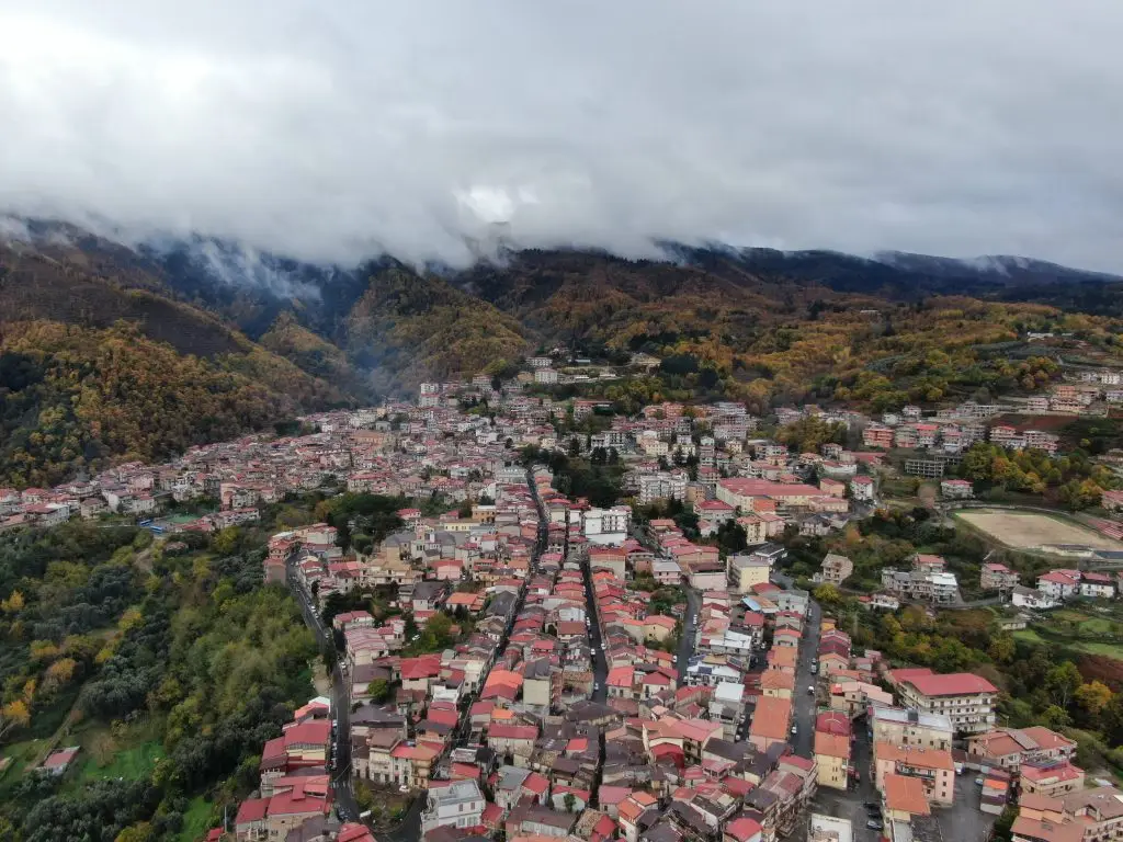 View of Delianuova in Autumn - Photo by Giampiero Licastro